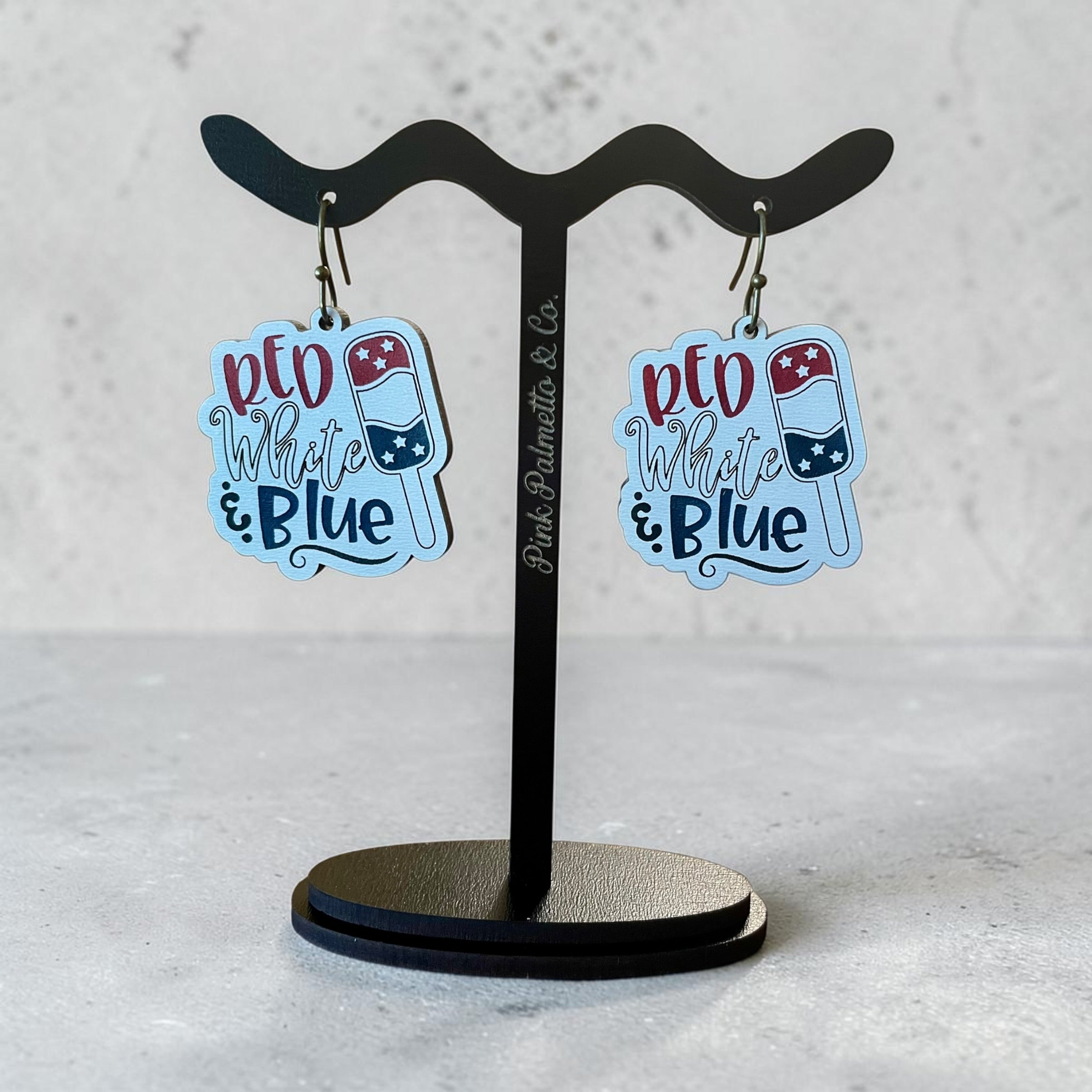 USA Popsicle Earrings