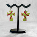 Softball or Baseball Cross Earrings
