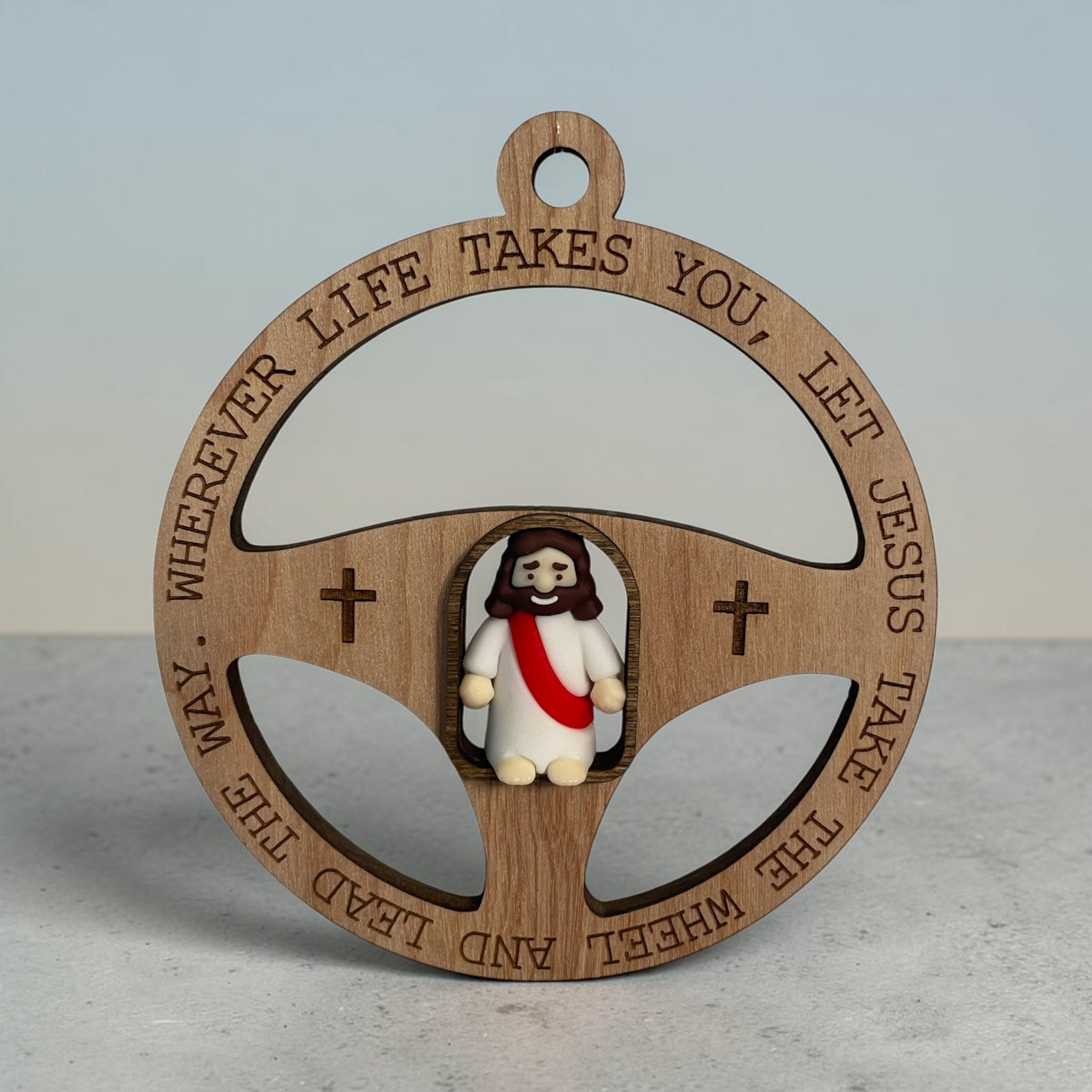 Little Jesus Car Charm