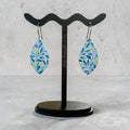 Teal Meadow Acrylic Earrings