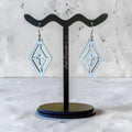 Faith Cross Geometric Earrings