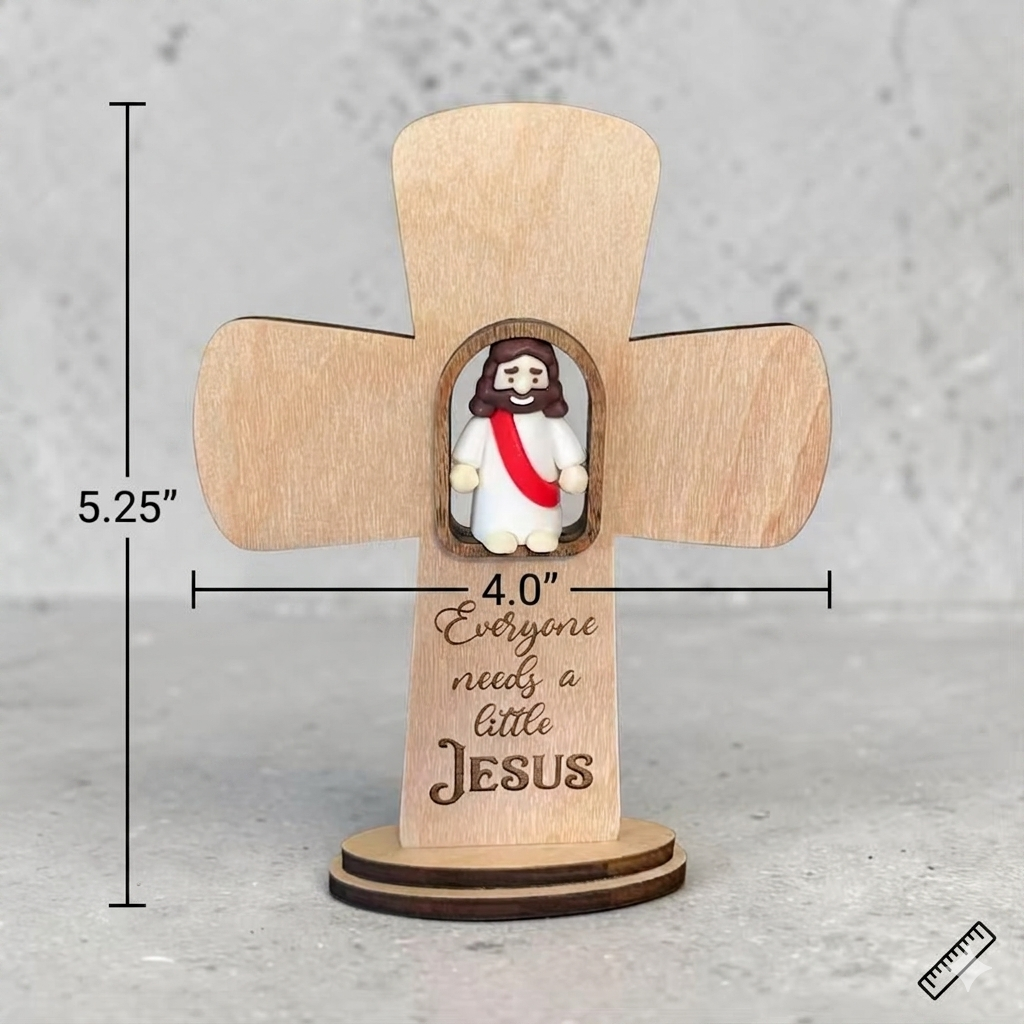 Everyone Needs A Little Jesus Freestanding Sign