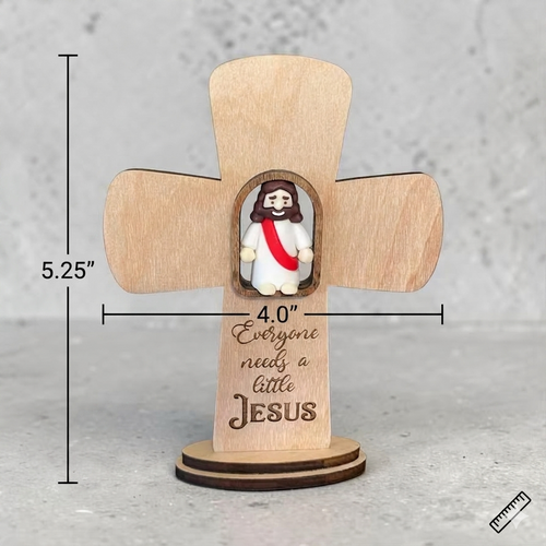 Everyone Needs A Little Jesus Freestanding Sign